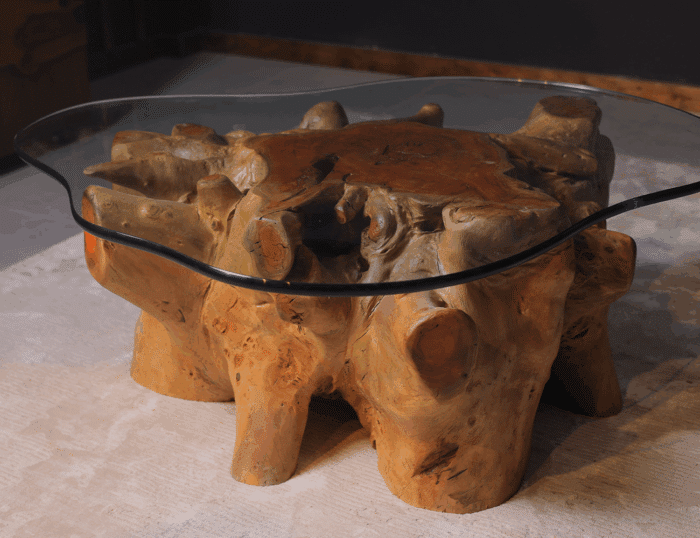 طاولة القهوة من الجذور الطبيعية CT0016