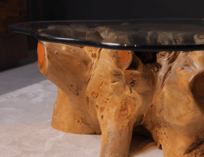 طاولة القهوة من الجذور الطبيعية CT0016