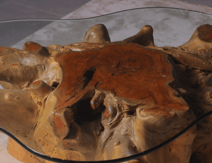 طاولة القهوة من الجذور الطبيعية CT0016