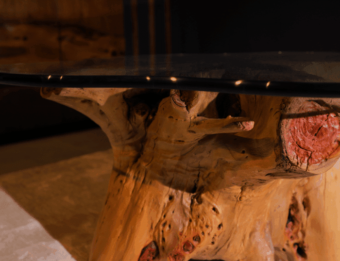 طاولة القهوة من الجذور الطبيعية CT0017