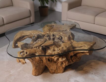 طاولة القهوة من الجذور الطبيعية CT0019