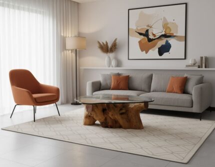 طاولة قهوة جذر شجرة CT0023