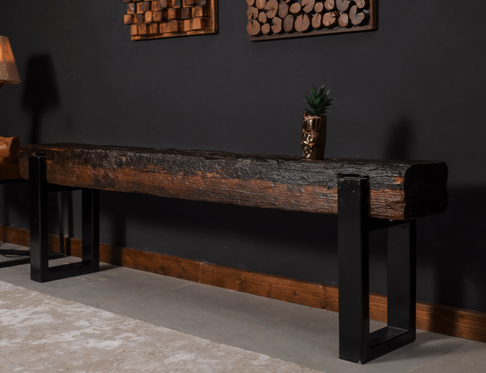 وحدة تلفزيون من الخشب الطبيعي LU0009