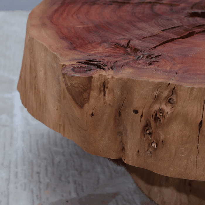 طاولة قهوة من الخشب الطبيعي CT0043