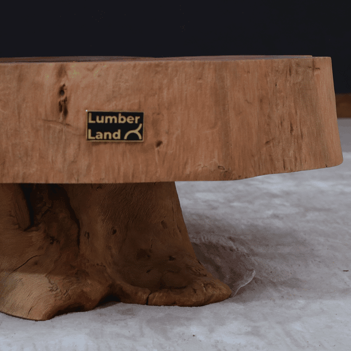 طاولة قهوة من الخشب الطبيعي CT0043