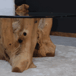 طاولة القهوة من الجذور الطبيعية CT0047