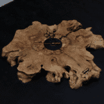 ساعة حائط من الخشب الطبيعي LU0040