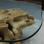 طاولة القهوة من الجذور الطبيعية CT0057