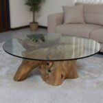 طاولة القهوة من الجذور الطبيعية CT0055