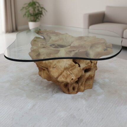 طاولة القهوة من الجذور الطبيعية CT0057