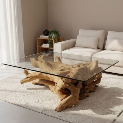 طاولة قهوة من الجذور CT0059