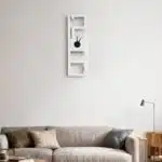 ساعة حائط من الخشب الطبيعي LU0038