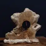 ساعة من الخشب الطبيعي LU0034