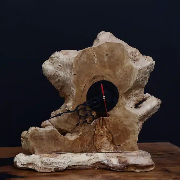 ساعة من الخشب الطبيعي LU0034 ساعة من الخشب الطبيعي LU0034