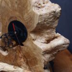 ساعة مكتب من الخشب الطبيعي LU0034