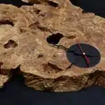 ساعة حائط من الخشب الطبيعي LU0042