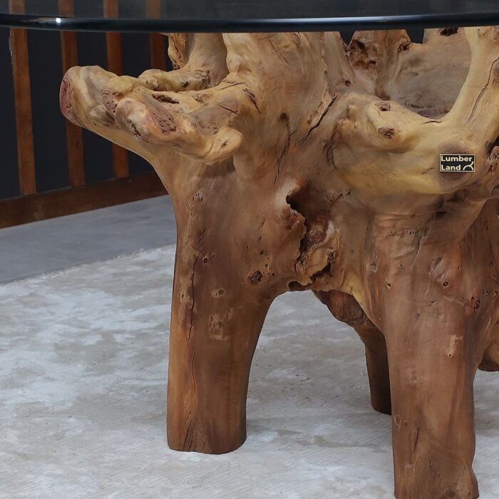 طاولة طعام من جذور الأشجار DT0013