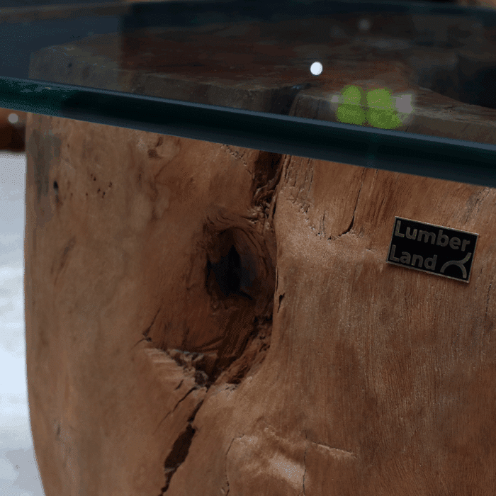 طاولة من جذع الشجر الطبيعي CT0067