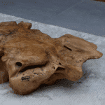 طاولة قهوة من الخشب الطبيعي CT0068