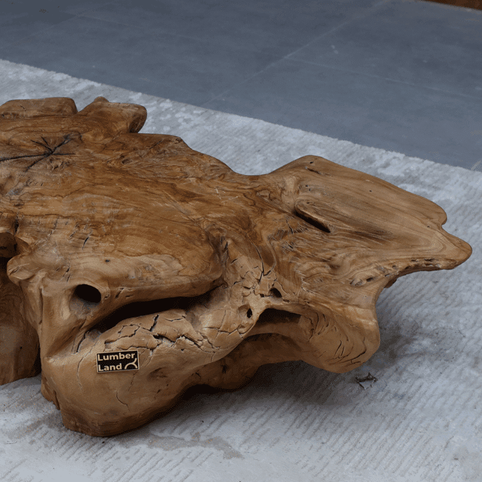 طاولة قهوة من الخشب الطبيعي CT0068