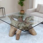 طاولة القهوة من الجذور الطبيعية CT0063