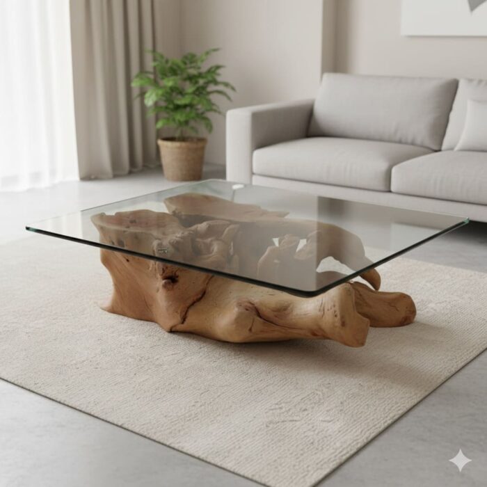 طاولة القهوة من الجذور الطبيعية CT0065 طاولة القهوة من الجذور الطبيعية CT0065