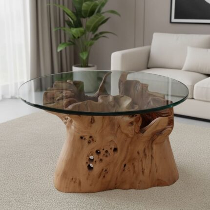 طاولة القهوة من الجذور الطبيعية CT0066