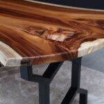 طاولة طعام من الخشب الطبيعي DT0023