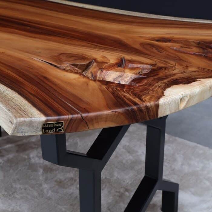 طاولة طعام من الخشب الطبيعي DT0023