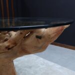 طاولة طعام من جذر الشجر طبيعي DT0021