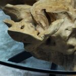 طاولة طعام من الخشب الطبيعي DT0022