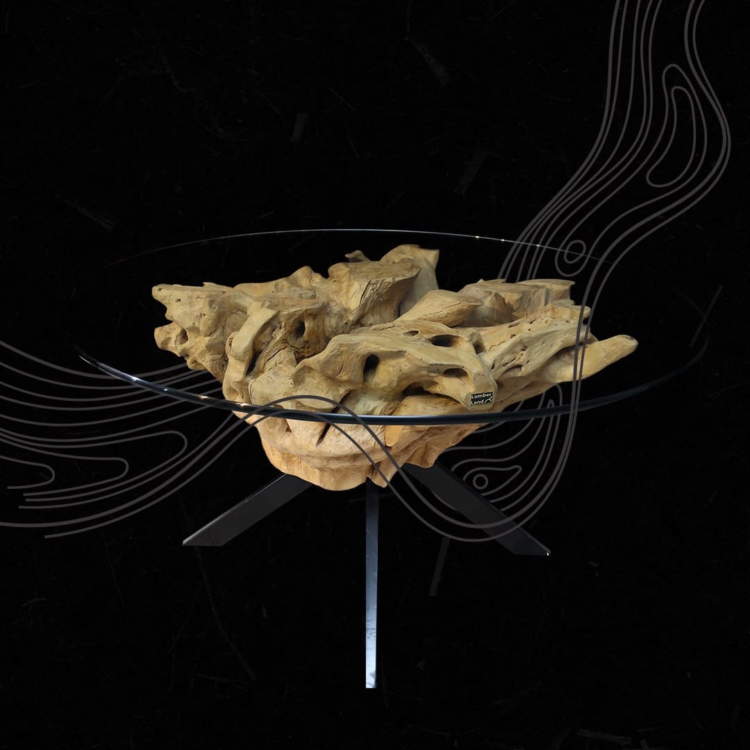 طاولة طعام من الخشب الطبيعي DT0022