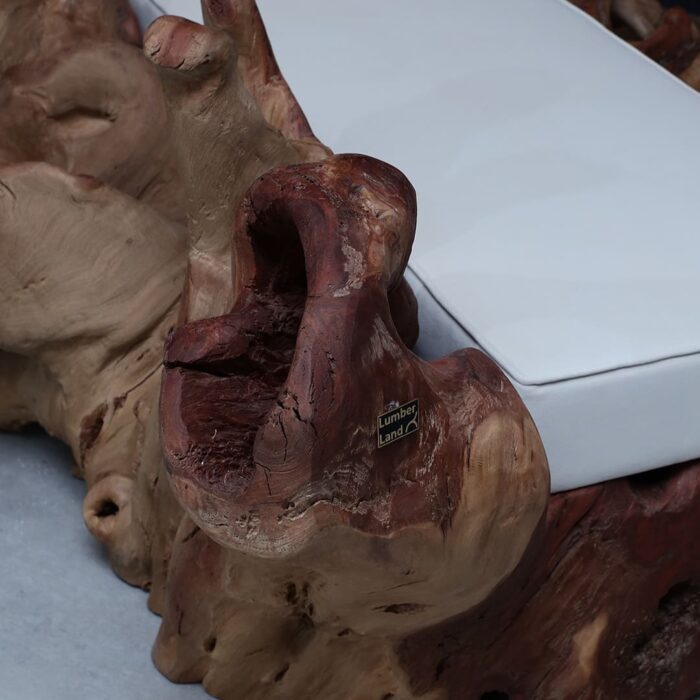 شيز لونج لامبر لاند – قطعة فنية تجمع بين راحة فاخرة وجمال الخشب الطبيعي Lu0032